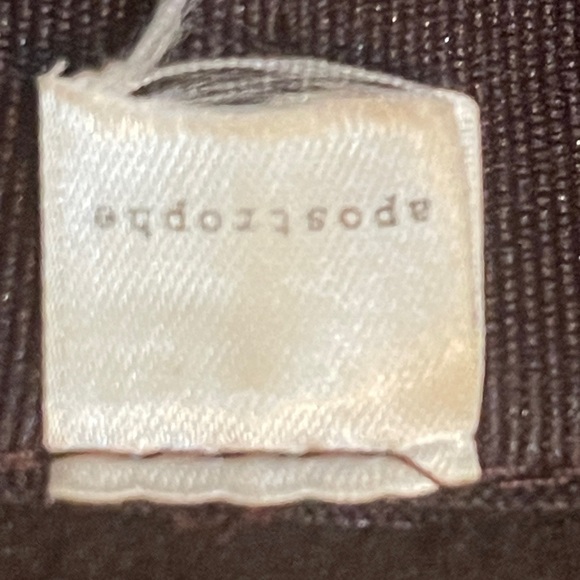 Apostrophe Brown Wool Felt Floppy Hat - Picture 6 of 6